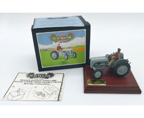 Britains 8711 Ferguson TE20 Tractor - Limited Edition finished in grey including hubs with figure driver - all contained in a