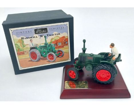 Britains (Britain Vintage Vehicles) a boxed Tractor comprising of 00172 Marshall 'M' Tractor which appears to be Excellent an