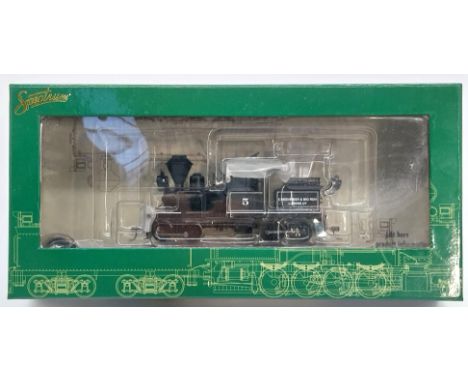 Bachmann Spectrum 28805 "On30" 14-Ton Two-Truck Stearns Heisler #5 "Greenbrier Big Run". DCC factory fitted. Although not che