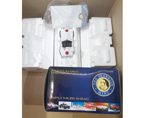 Franklin Mint. A boxed 1:24 scale hard to find limited edition model B11YF05 Elvis Presley's 1965 Shelby Cobra 427 S/C. Compl