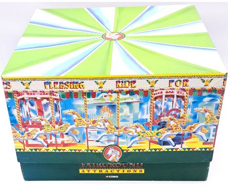 Corgi - a boxed 1/50 Scale CC20401 (Fairground Attractions) "The&nbsp; South Down Gallopers" Set. Contents do generally appea