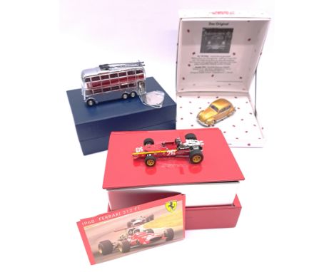 Minichamps, corgi &amp; Hotwheels. A boxed group of "Special Presentation" boxed models comprising of Hot Wheels &ldquo;Racin