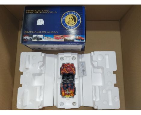 Franklin Mint, a boxed 1:24 scale hard to find limited edition B11YF05 Shelby &ldquo;King Of The Cobras&rdquo;. Complete with
