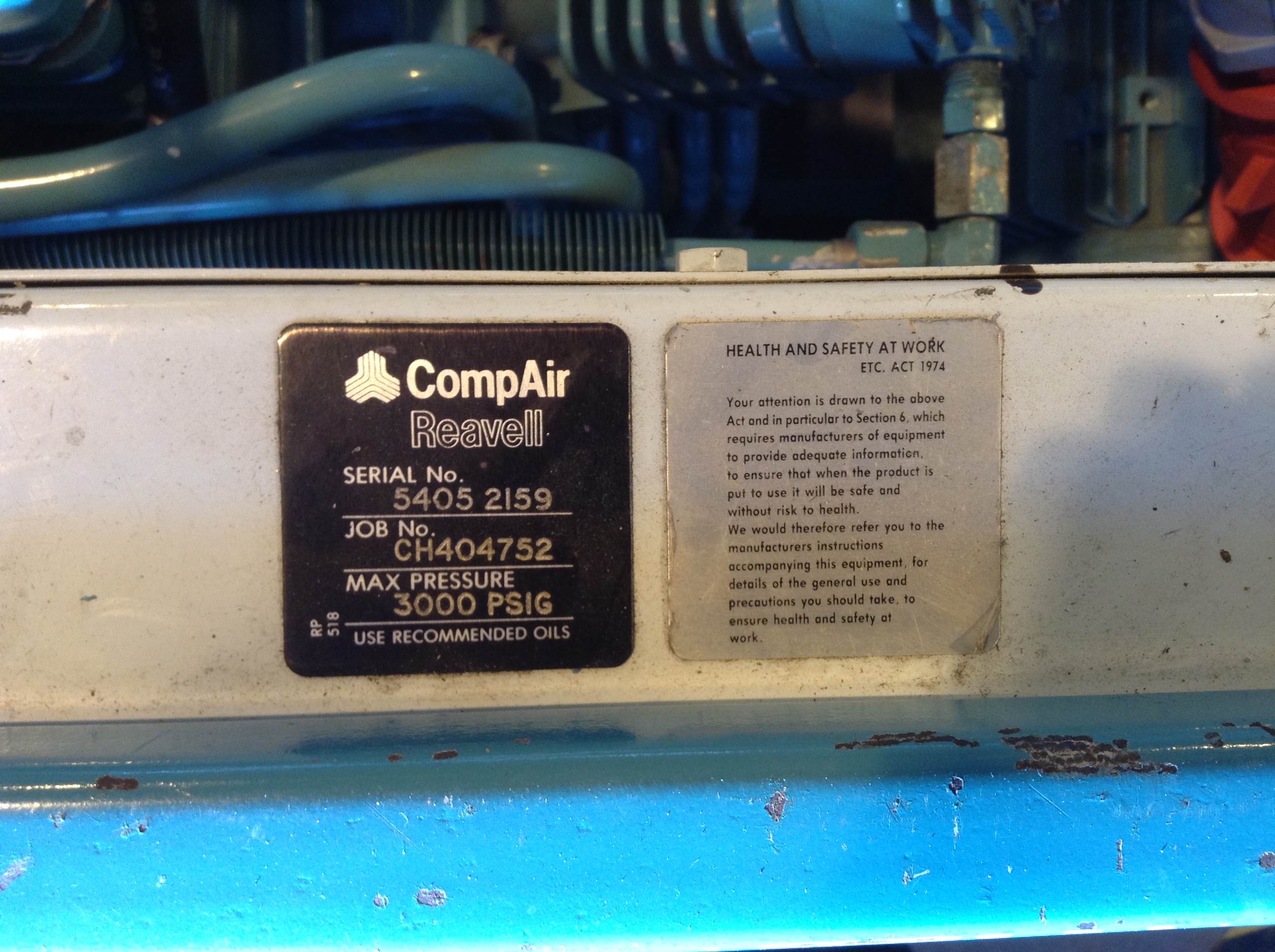 Compair Reavell 5000 Manual