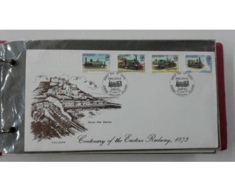 Two albums of stamps and First Day covers 