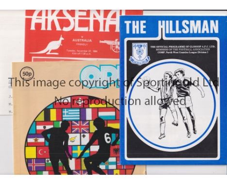 ARSENAL Forty three programmes for season 1984/5; home Reserves v Birmingham, Brighton, Bristol R, Charlton (9/2/85), Charlto