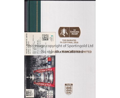 2018 FA CUP FINAL CHELSEA V MAN UTD       Royal box hardback edition Official Programme No.5 of 500 of the FA Cup Final betwe