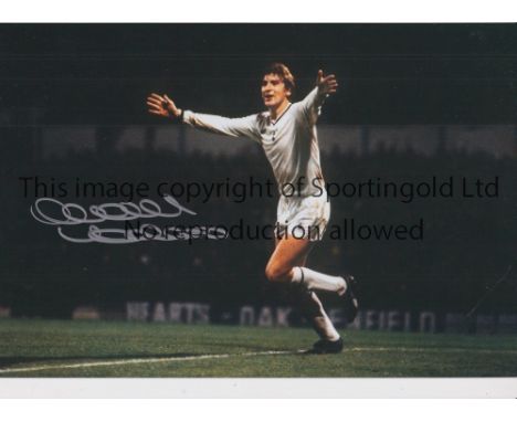 TOTTENHAM HOTSPUR AUTOGRAPHS        Five 12 x 8 b/w and colour photos of former players Dyson, Falco, Marchi x 2 and Shreeves