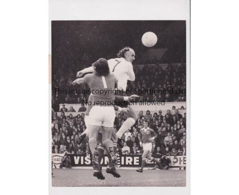 TOTTENHAM HOTSPUR / PRESS PHOTOS      Four original 10" X 8" b/w Press photos with stamps and notations on the reverse, 3 of 