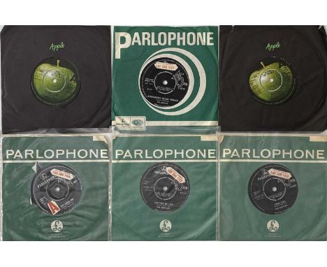 SOLO/BEATLES - ORIGINAL UK 7" DEMOS AND FACTORY SAMPLE STICKERED COPIES. Fab pack of 6 x original UK 7" demos / original fact