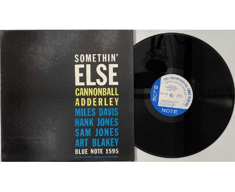 CANNONBALL ADDERLEY - SOMETHIN' ELSE LP (US RVG - BLUENOTE - BLP 1595). A stunning 1963 US pressing of Cannonball Adderley's 