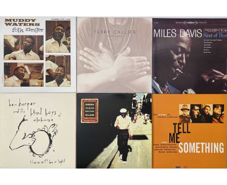 SOUL / JAZZ / BLUES - 90s / 2000s PRESSINGS - LP RARITIES PACK. A pack of 9 x LPs. Artists/ Titles include Miles Davis - Kind