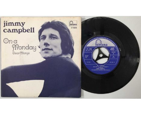 JIMMY CAMPBELL - ON A MONDAY (TF1009). A lovely example of Jimmy Campbell - On a Monday / Dear Marge (TF1009, Fontana, Mono).
