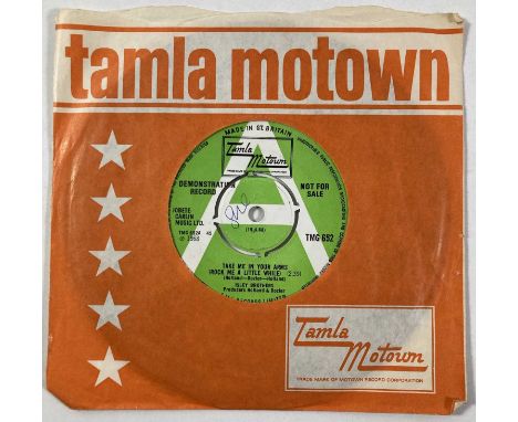 ISLEY BROTHERS - TAKE ME IN YOUR ARMS (ROCK ME A LITTLE WHILE) 7" (DEMO - TMG 652). A copy of Isley Brothers - Take Me In You