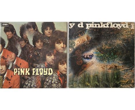 PINK FLOYD - PIPER/SAUCERFUL LPs (ORIGINAL UK COPIES). Ace pack of the first 2 LPs from Pink Floyd. Titles are A Saucerful Of