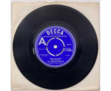 THE ROLLING STONES - THE LAST TIME (DEMO - F.12104). Another great number by The Rolling Stones to include The Last Time / Pl