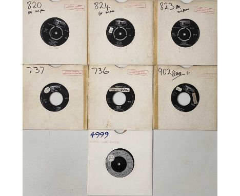 THE WHO / JIMI HENDRIX - 7" PROMOS PACK. A pack of 7 x 7" promos. Artists/ Titles include The Who inc Go to the Mirror! (PRO 