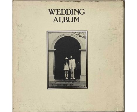 JOHN &amp; YOKO - WEDDING ALBUM (COMPLETE ORIGINAL UK COPY - SAPCOR 11). Hard to find complete original UK copy of the futuri