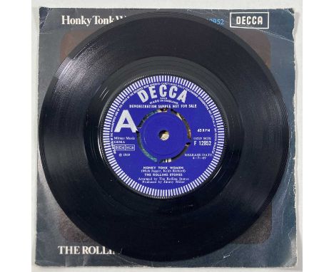 THE ROLLING STONES - HONKY TONK WOMEN C/W YOU CAN'T ALWAYS GET WHAT YOU WANT 7" - ORIGINAL UK DEMO (DECCA F 12952). Scarce 'd