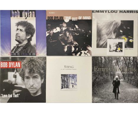 FOLK-ROCK / SINGER-SONGWRITER - 90s / 2000s LP RARITES PACK. A pack of 13 x LPs. Artists/ Titles include Emmylou Harris inc W