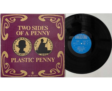PLASTIC PENNY - TWO SIDES OF A PENNY LP (ORIGINAL UK COPY - POLS 005). Lovely original UK stereo copy of the first 1968 LP fr