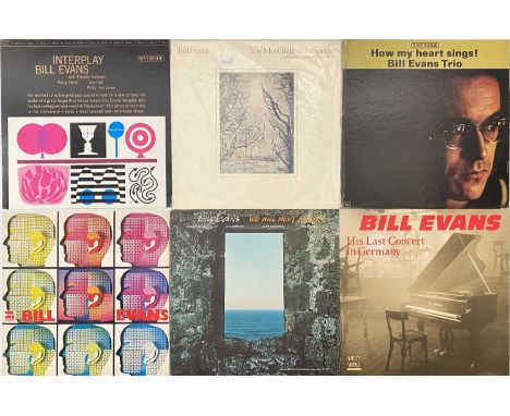 BILL EVANS - LP COLLECTION. A super selection of 23 LPs by jazz pianist Bill Evans. Titles include How My Heart Sings (RM 473