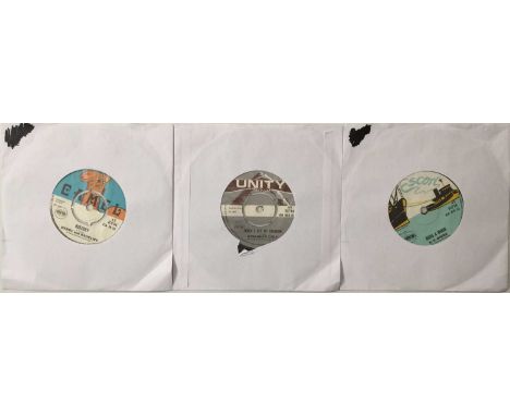 REGGAE - UK (ISSUED) 1969/1970 7" RARITIES. Boss selection of 3 x original UK 7" Reggae rarities from '69 and '70. Titles are