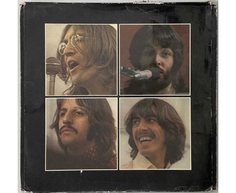 THE BEATLES - LET IT BE LP (ORIGINAL UK 'PXS 1' SET - ORIGINAL 'FACTORY SAMPLE' STICKERED).  Another well-presented example o