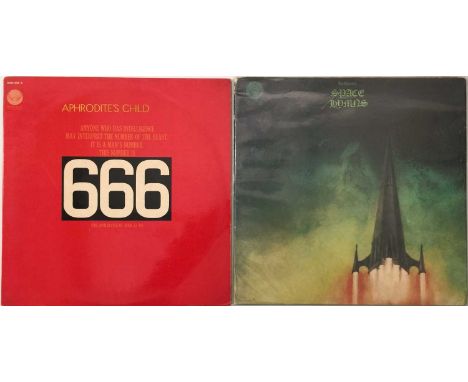 RAMASES / APHRODITE'S CHILD - VERTIGO SWIRL RARITY LPs. Cool bundle of 2 of the best (in this writer's opinion!) Vertigo swir