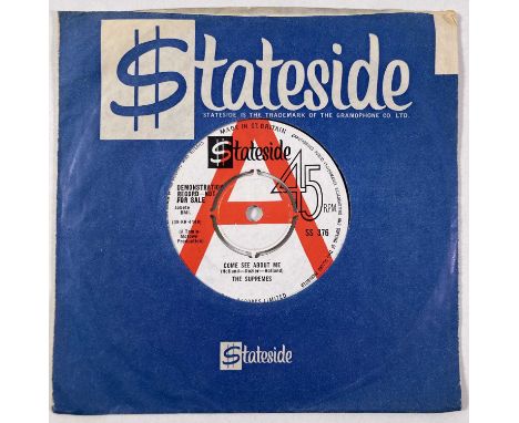 THE SUPREMES - COME SEE ABOUT ME (DEMO - SS 376). A groove-a-licious 45 by The Supremes to include Come See About Me / Always