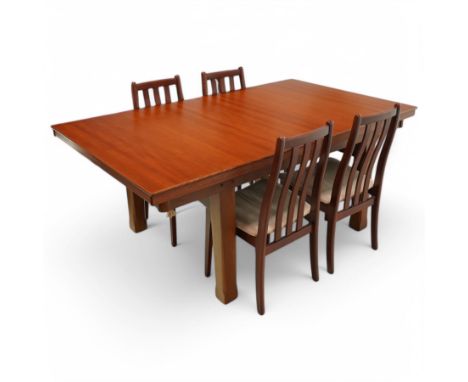 Riley - convertible snooker dining table, with green baize playing surface and removable twin-panel mahogany-effect dining to