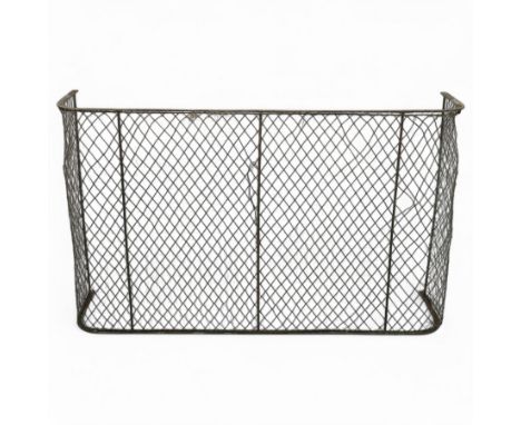 Victorian wrought metal D-shaped nursery fenderDimensions: Height:&nbsp;76cm&nbsp; Length/Width:&nbsp;123cm&nbsp; Depth/Diame