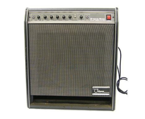 OHM Model GB60 Combo Graphic bass amplifier, appears to be in working order