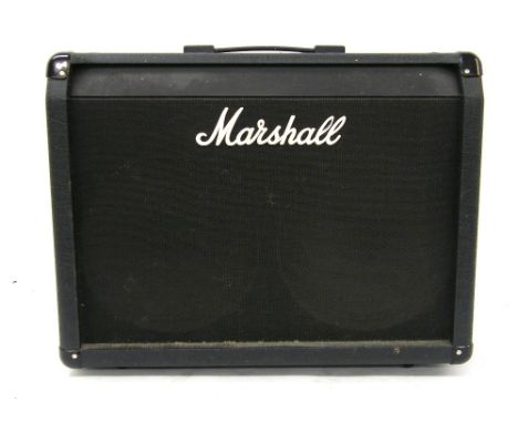Marshall 2x12 speaker cabinet, converted from an old Valvestate combo guitar amplifier with a pair of Gold Back Series SPK100
