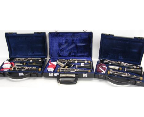 *Buffet Crampon & Co. B12 clarinet; together with a Buffet Crampon & Co. B10 clarinet and another clarinet, all cased (at fau