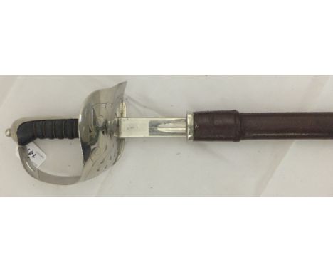 An 1897 pattern staff sergeant's sword by Wilkinson