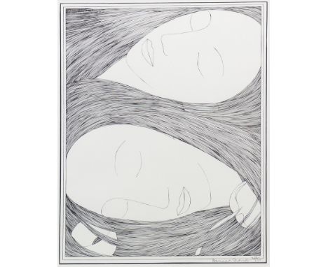 * HANNAH FRANK (SCOTTISH 1908 - 2008), DREAM lithograph, signed in pencil 37cm x 29cm Mounted, framed and under glass