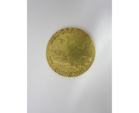 George III, 1760-1820,Guinea, 1774, fourth laureate head right, R.Crowned shield of arms (S.3728).  Some light contact marks,