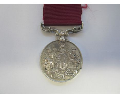Army Long Service and Good Conduct,V.R. impressed (Staff Clerk E.Higgs, Genl Staff).  Small edge nick, otherwise very fine. (