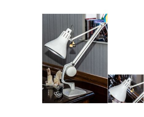 1970's&nbsp;A Hadrill &amp; Horstmann Counterpoise&nbsp;Lamp - counterpoise style with original paper label.