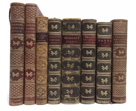 [MISCELLANEOUS]. BINDINGS  Creasy, Sir Edward. The Fifteen Decisive Battles of the World: from Marathon to Waterloo, thirty-f