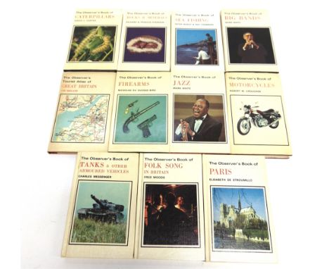 [MISCELLANEOUS]. OBSERVER BOOKS  Eleven titles from the series, including Jazz, first edition, Warne, London, 1978; Big Bands