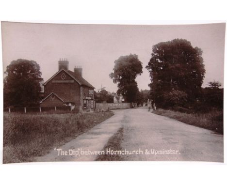 POSTCARDS - ASSORTED  Seventeen cards, comprising real photographic views of 'The Dip' between Hornchurch and Upminster; The 