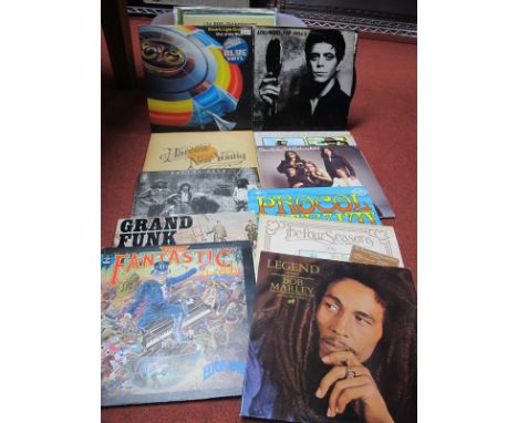 Twenty Six L.P's, in this interesting collection, artists and titles in this box are, Electric Light Orchestra, Jimi Hendrix 