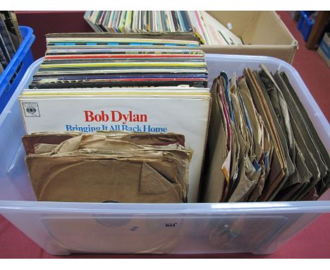 A Quantity of L.P's and 78's, highlights from the 78's include Buddy Holly - Raining In My Heart, Julie London - Cry Me a Riv