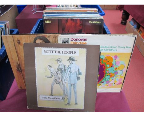 Approximately Fifty L.P's From the 60's and 70's, they include Donovan - Fairytale, The Doors - The Doors, Mott The Hoople - 
