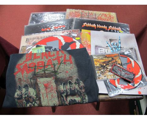 Black Sabbath Collection, included are the LPs Mob rules, Heave and Hell, Black Sabbath (Nems), Sabbath Bloody Sabbath (Nems)