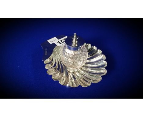 LADIES INKWELL - HORACE WOODWARD & CO LTD LONDON 1888