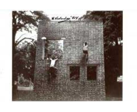  WW2 SOE agent: 8x12 inch photo depicting SOE agents training for Operation Jedburgh at Milton Hall in 1944. Signed by SOE ag