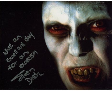  The Exorcist: 8x10 inch photo †from the cult horror movie ëThe Exorcistí signed by Eileen Dietz who, unusually has added a q
